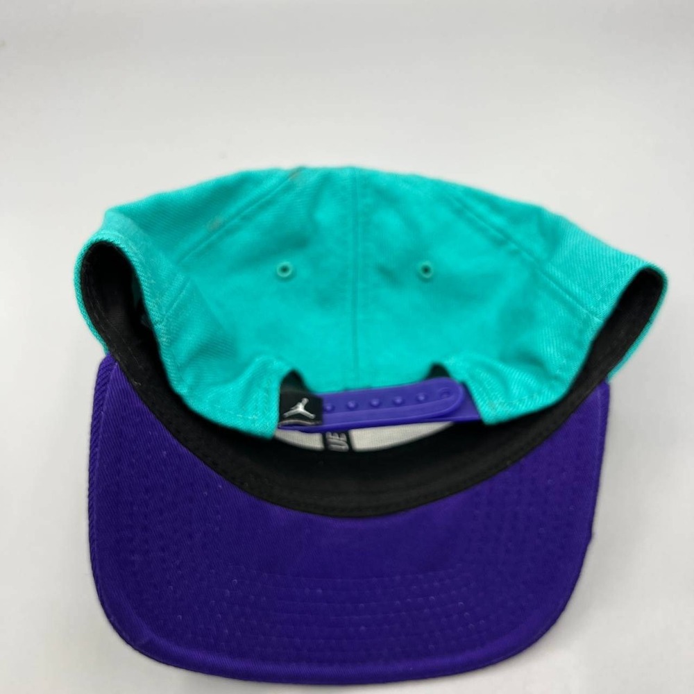 Air Jordan True‎ Hat Men Blue Purple Embroidered Logo Jumpman Snap Back Cap - Picture 7 of 8